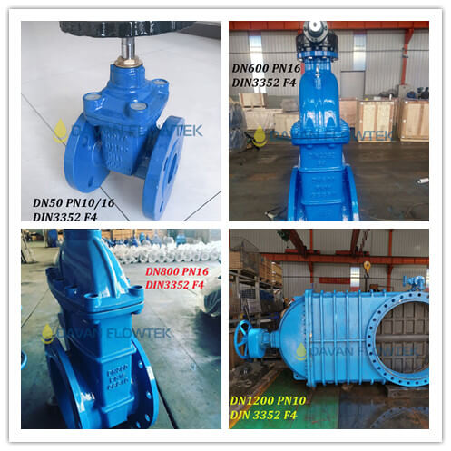 all size resilient seat gate valve