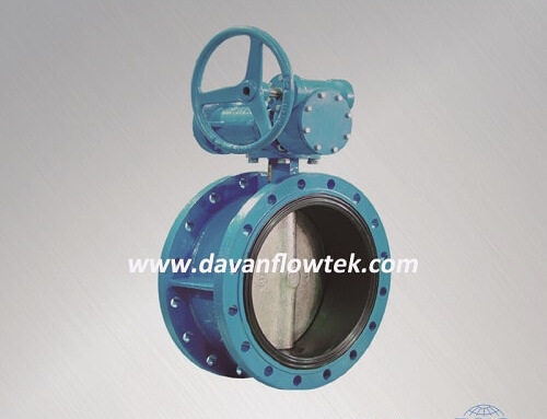 centric type butterfly valve flange connection