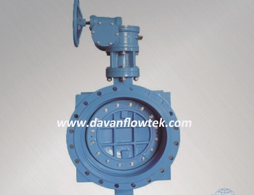 Double eccentric butterfly valve EN558 series 13 flange type