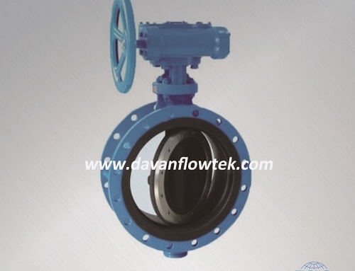 full rubber coated butterfly valve flange type