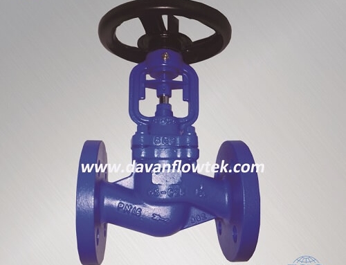 bellow globe valve cast steel PN16