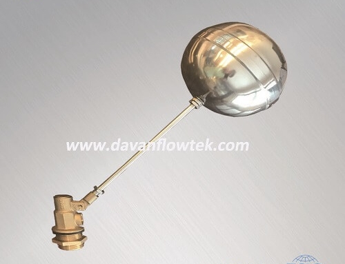 brass float ball valve NPT threaded for water tank