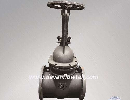 gost cast iron gate valve PN10 flange type