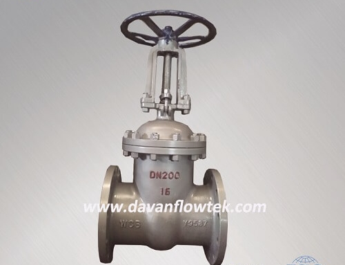 gost wcb gate valve flange type PN16