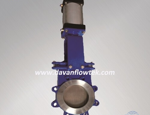 lug knife gate valve ductile iron body