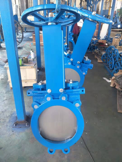 knife gate valve by davan flowtek