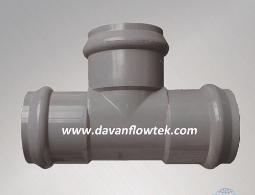 upvc tee socket for upvc pipeline