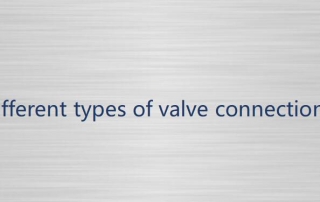 different type of valve connection