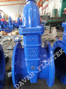 dn350 resilient seat gate valve